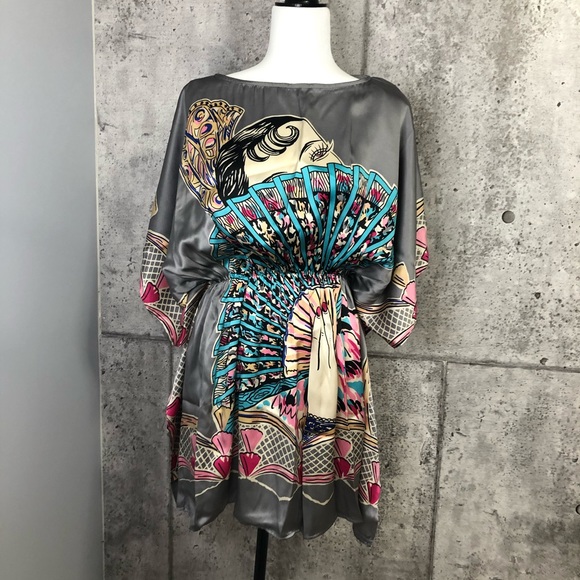 Voom by Joy Han Dresses & Skirts - 🆕 Voom by Joy Han Silk Printed Kaftan